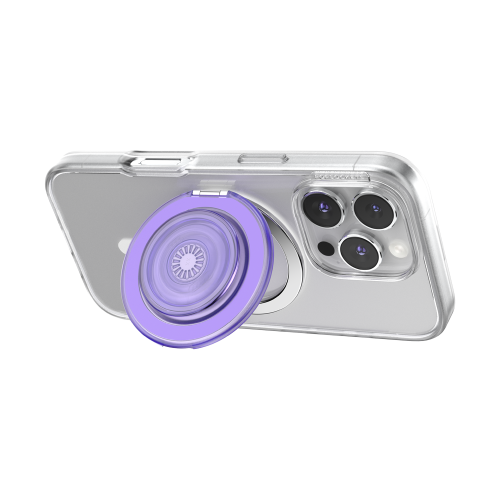 Translucent Dusty Purple — MagSafe Kick-Out Grip & Stand - US 03987
