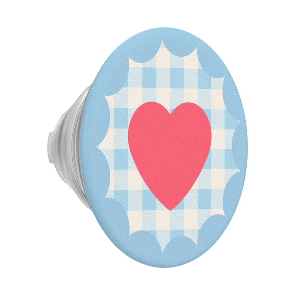 Gingham Heart — MagSafe PopGrip - US 37826