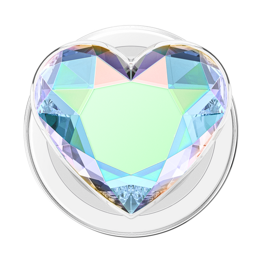 Iridescent Crystal Heart — MagSafe PopGrip - US 20446