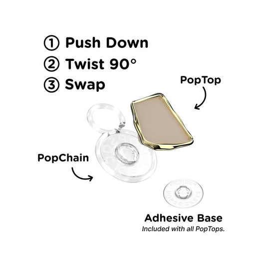 Enamel Latte Cut — PopTop - US 21166