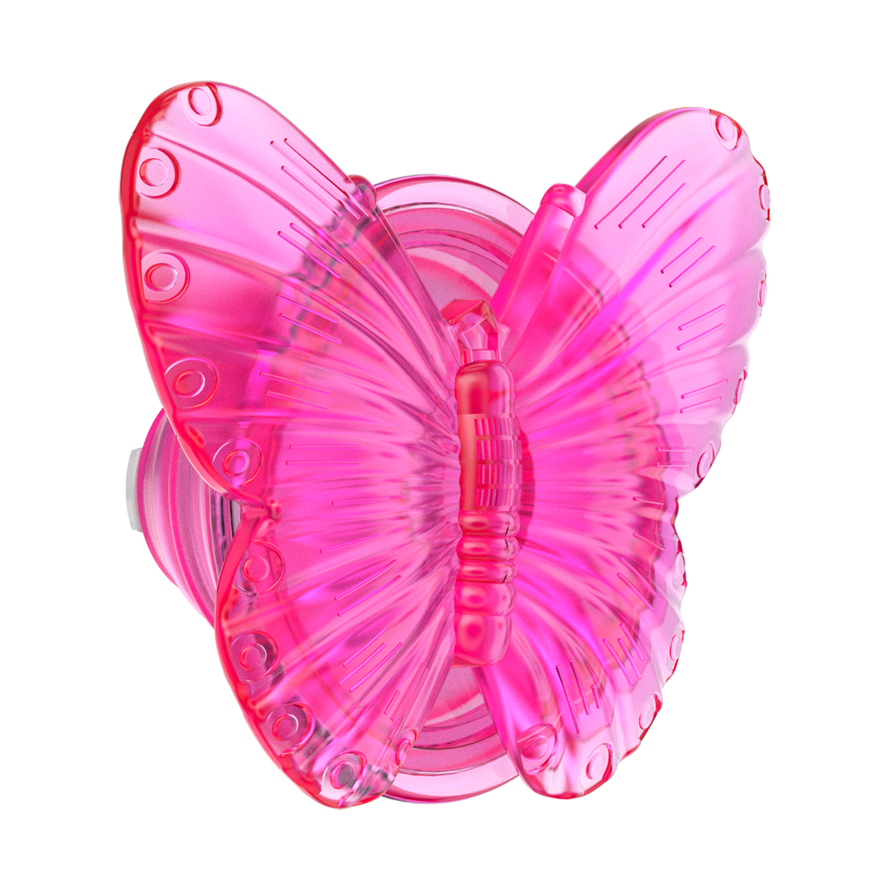 Molded Butterfly Magenta — MagSafe PopGrip - US 72758