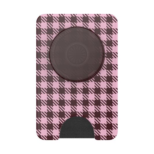 Black Cherry Gingham — MagSafe PopWallet+ - US 75910