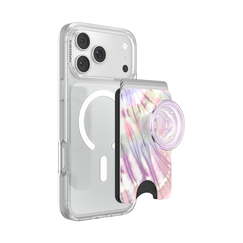 Coastal Tie-Dye Purple — MagSafe PopWallet+ - US 52543