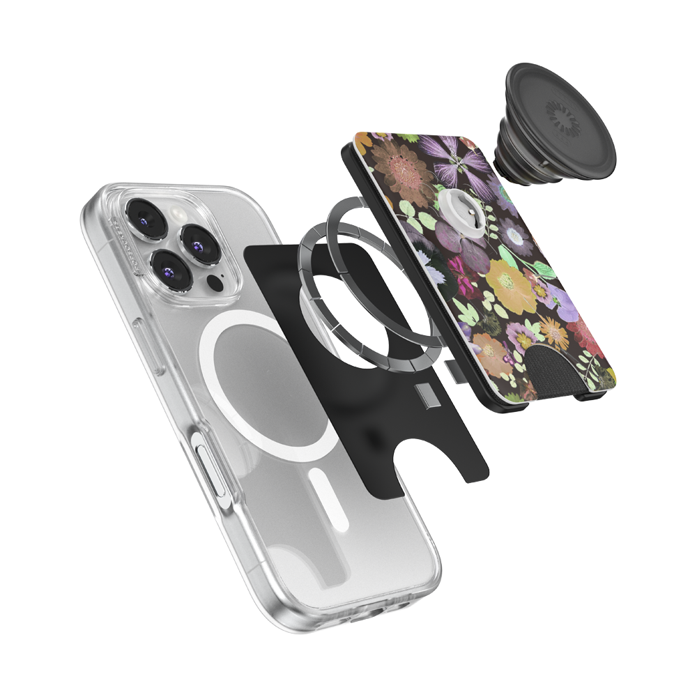 Pressed Flower After Dark — MagSafe PopWallet+ - US 69143