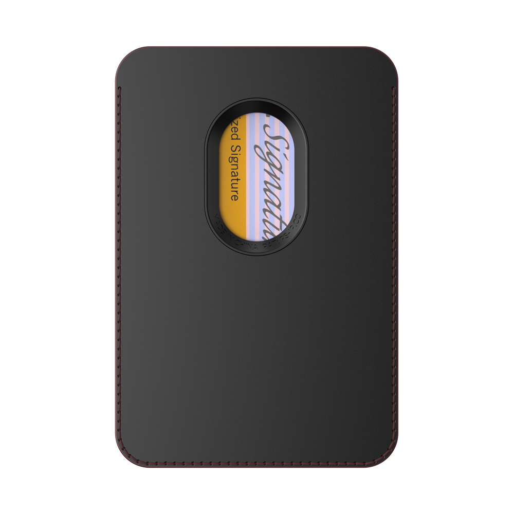 Aluminum Oxblood — Softgoods MagSafe PopWallet+ - US 98368