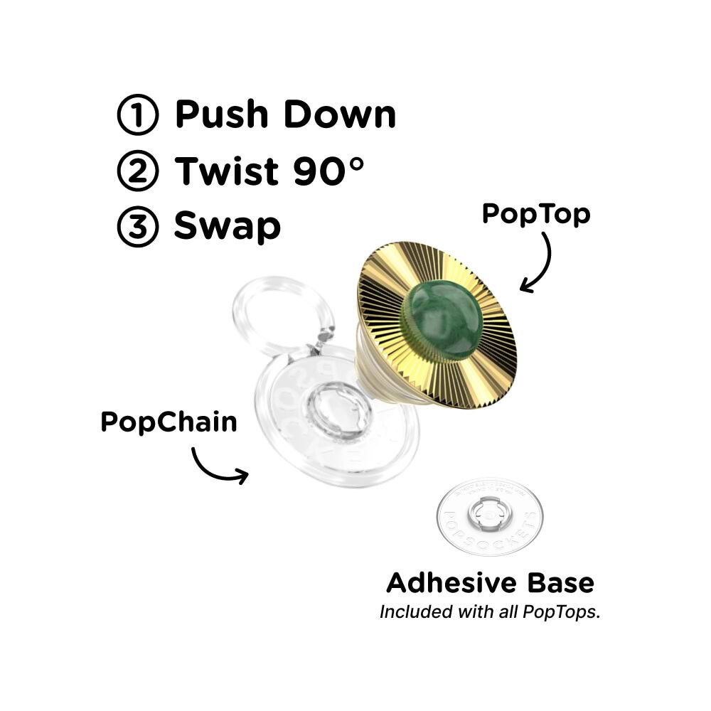 Jade Brooch — PopTop - US 78220