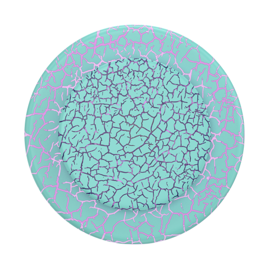 Crackle Reef Printed Sugar Plum — MagSafe PopGrip - US 64443