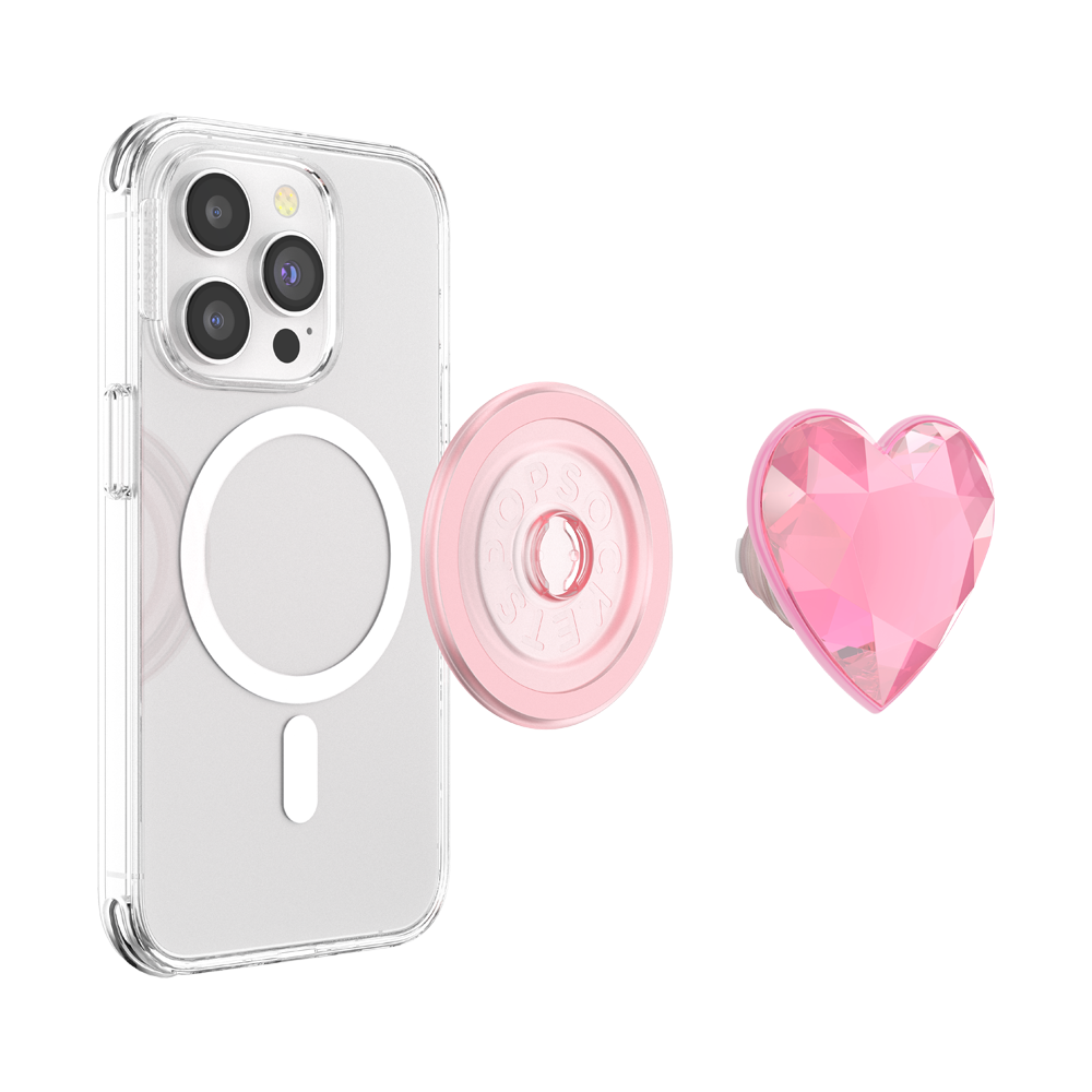 Crystal Heart — MagSafe PopGrip - US 48470