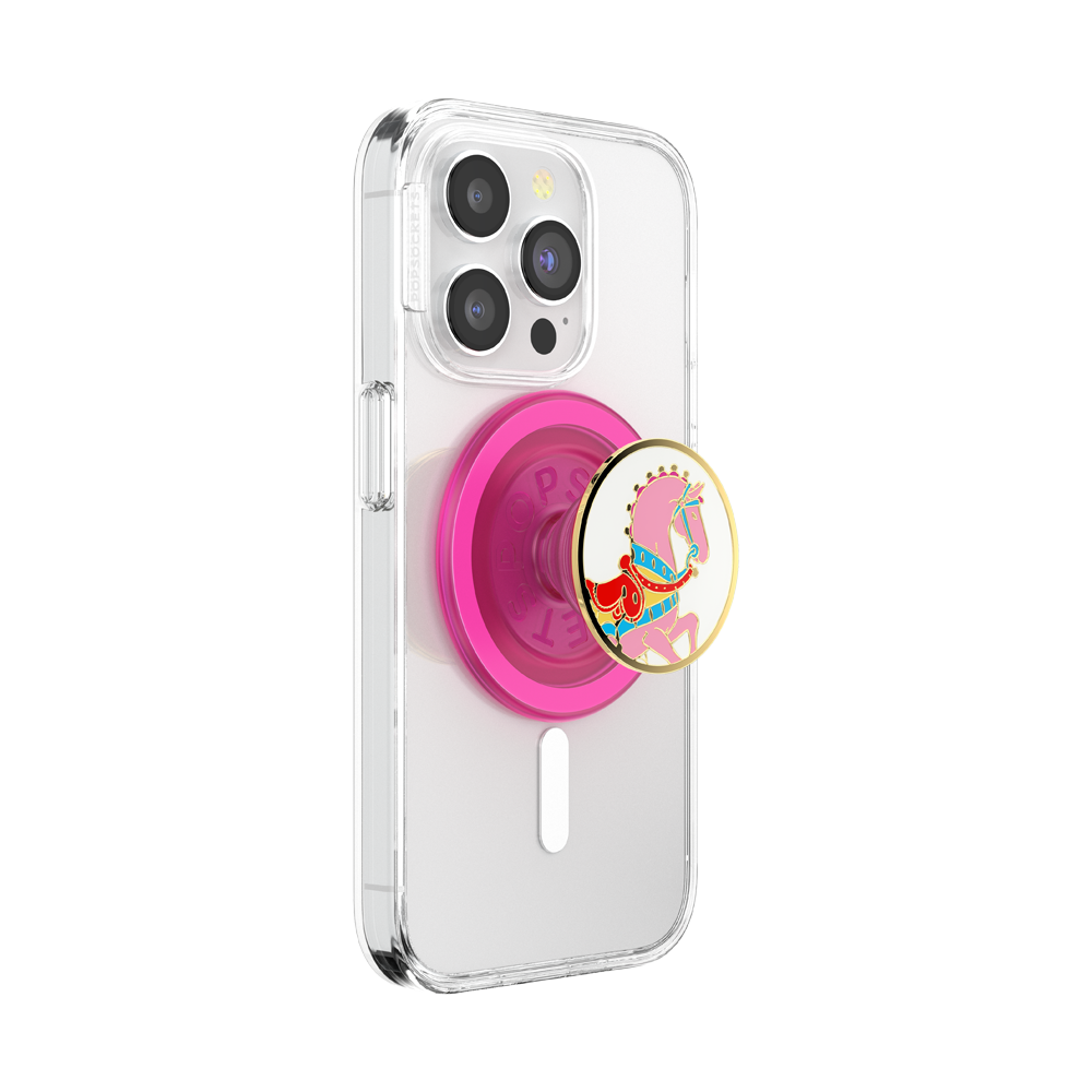 Enamel Carousel Pony — MagSafe PopGrip - US 40885
