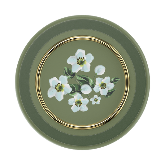Enamel Floral Relief — MagSafe PopGrip - US 28210