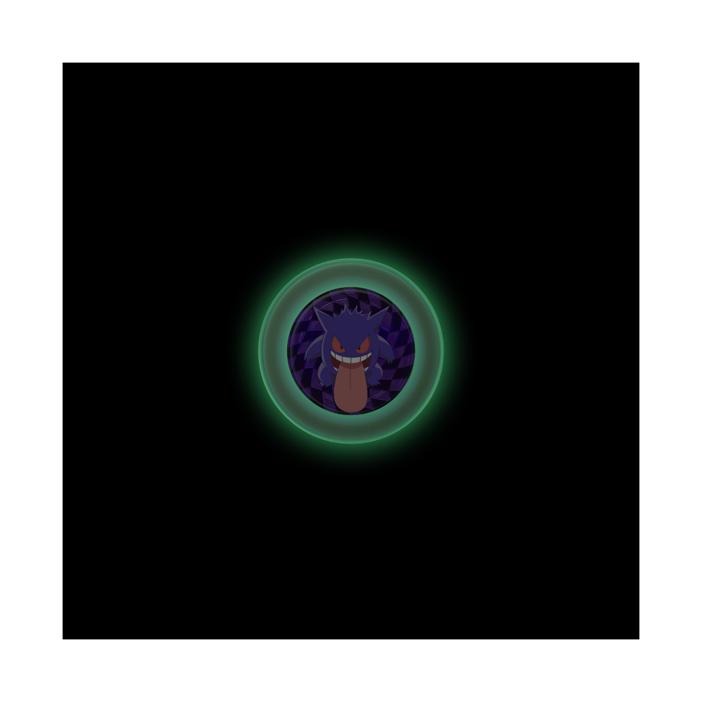 Glow in the Dark Ghost Gengar — MagSafe PopGrip - US 35870