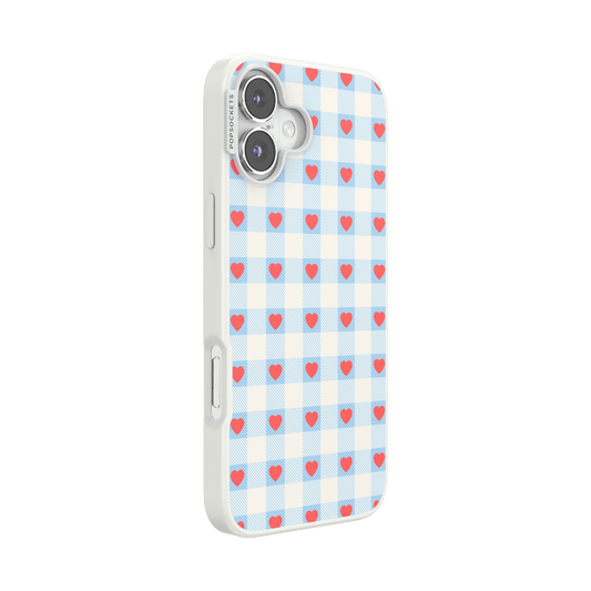 Berry Sweet Gingham — iPhone 16 Plus MagSafe Case - US 59339