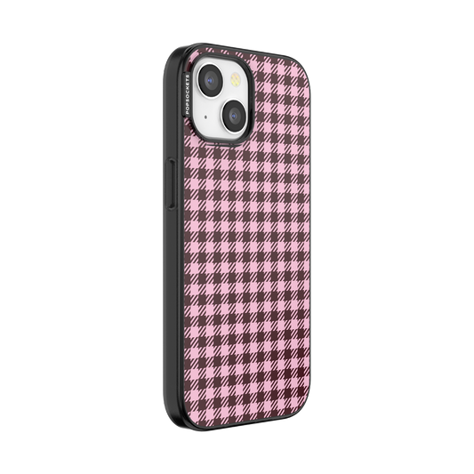 Black Cherry Gingham — iPhone 15 MagSafe Case - US 93674