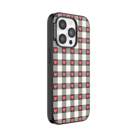 Heartbreaker Gingham — iPhone 15 Pro MagSafe Case - US 82298