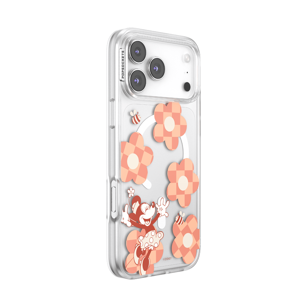 Minnie Checkered Flower — iPhone 17 Pro Max MagSafe Case - US 07106