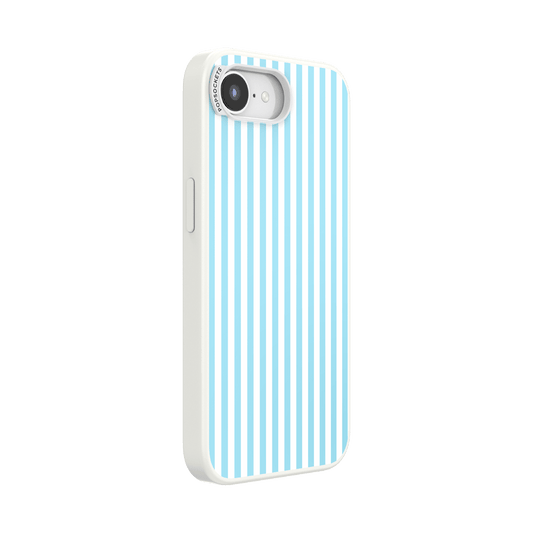 Soft Blue Stripe — iPhone 17e/16e MagSafe Case - US 14422