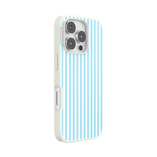 Soft Blue Stripe — iPhone 16 Pro MagSafe Case - US 51685