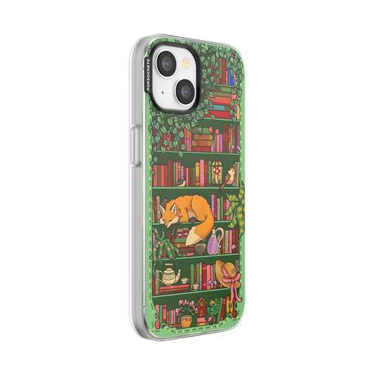 Storied Shelves Green — iPhone 15 MagSafe Case - US 90782