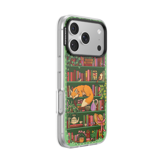 Storied Shelves Green — iPhone 17 Pro MagSafe Case - US 97373