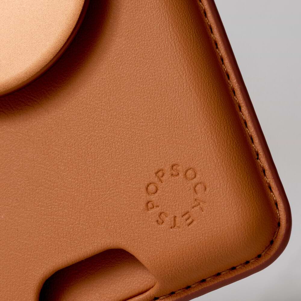 Cognac — Softgoods MagSafe PopWallet+ - US 78579