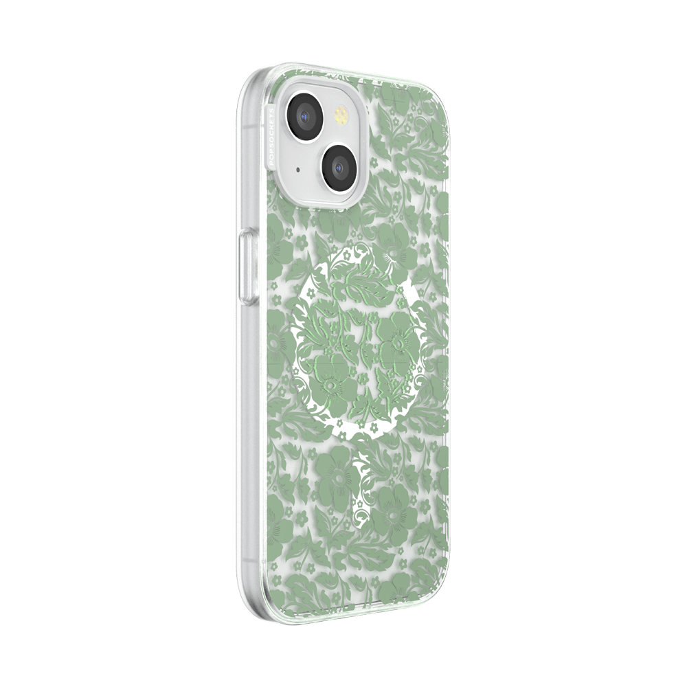 Lace Eucalyptus — iPhone 15 MagSafe Case - US 78061
