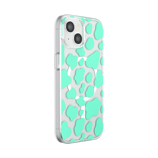 Turquoise Cow Cow — iPhone 15 MagSafe Case - US 81873