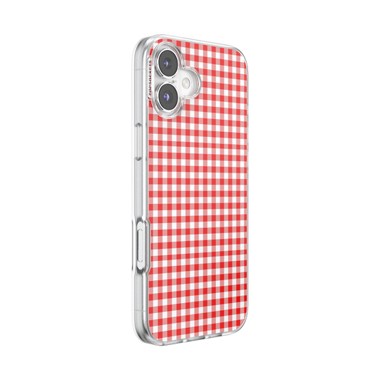 Red Gingham — iPhone 16 Plus MagSafe Case - US 04188