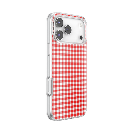 Red Gingham — iPhone 17 Pro Max MagSafe Case - US 21933