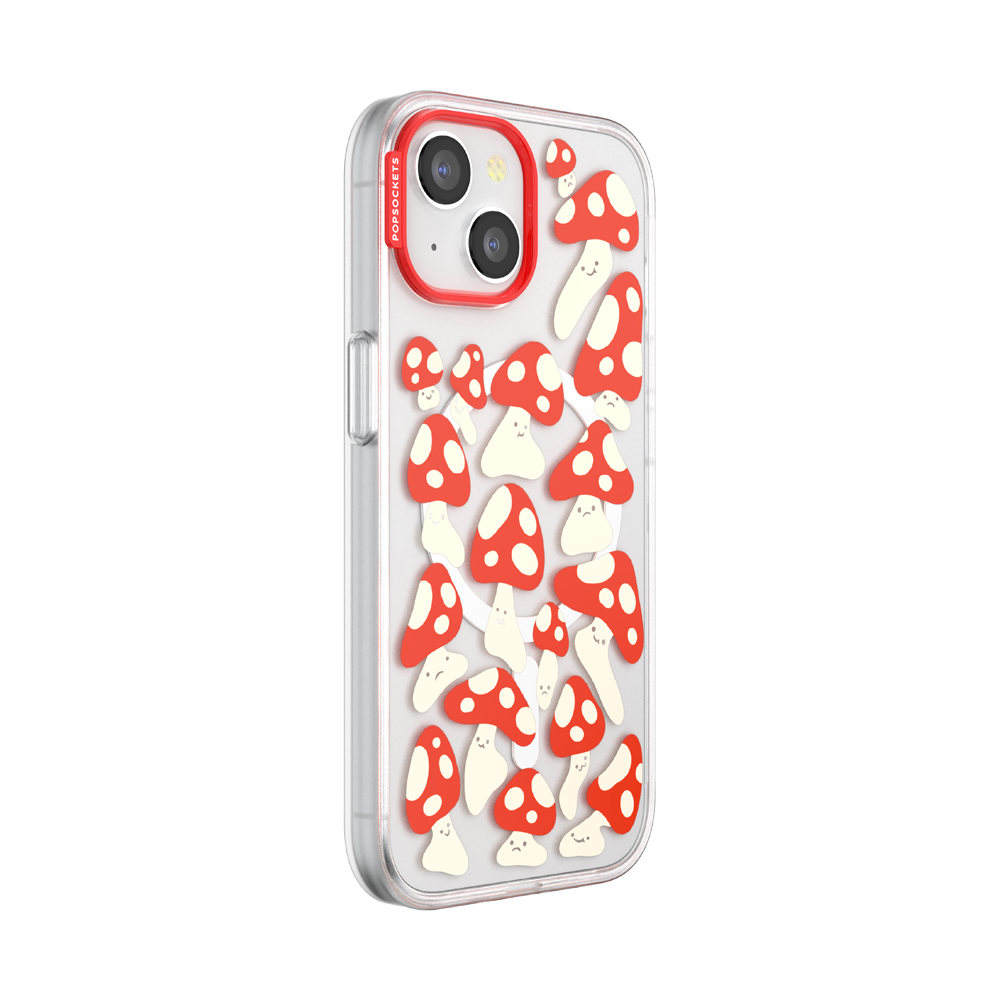 Red Shrooms — iPhone 15 MagSafe Case - US 48164