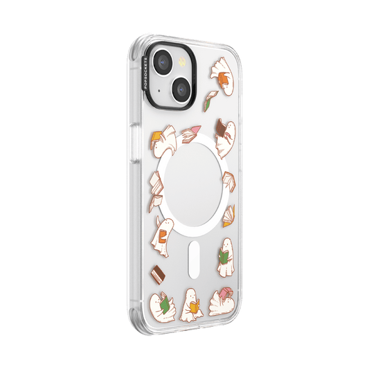 Spooky Book Club Clear — iPhone 13 MagSafe Case - US 43683