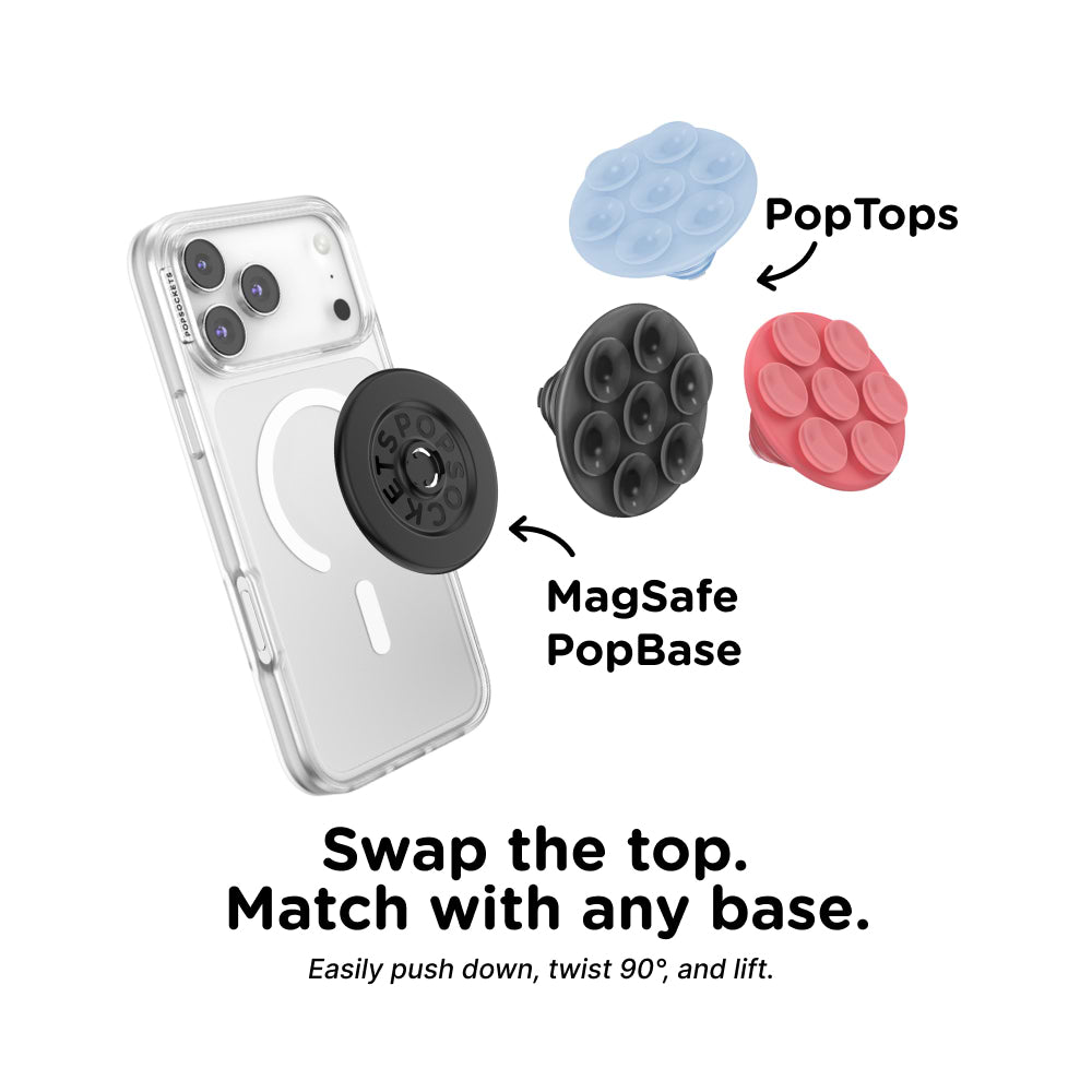Translucent Black — Suck-Up PopTop & Mount - US 87456