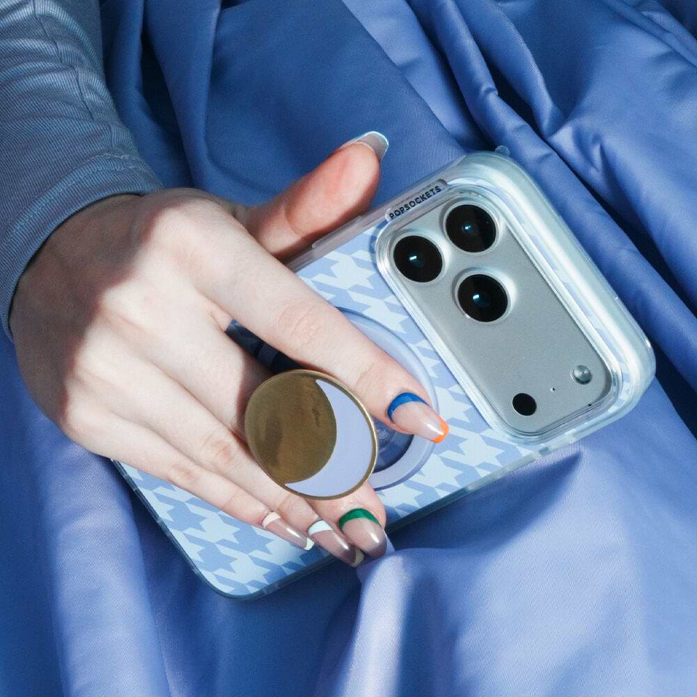 Lilac Houndstooth — iPhone 15 Plus MagSafe Case - US 04829