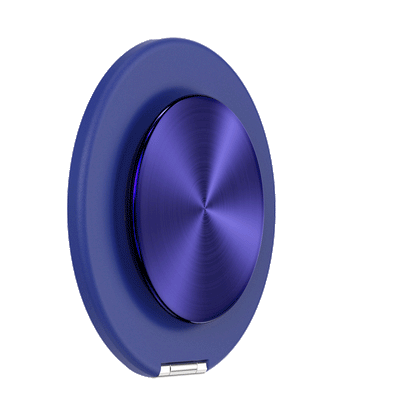 Aluminum Radial French Navy —  MagSafe Kick-Out Grip & Stand - US 97468