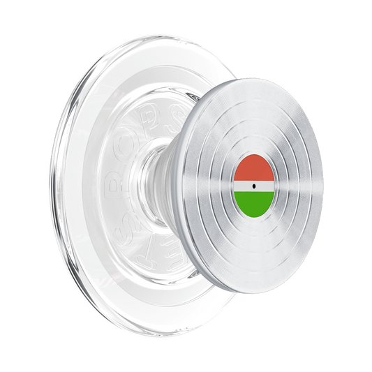 Backspin Aluminum 45rpm Silver — MagSafe PopGrip - US 71471