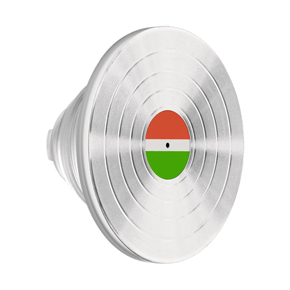 Backspin Aluminum 45rpm Silver — MagSafe PopGrip - US 71471