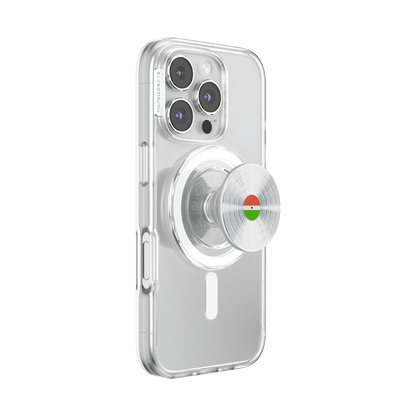 Backspin Aluminum 45rpm Silver — MagSafe PopGrip - US 26575