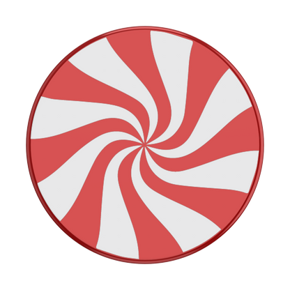 Backspin Aluminum Peppermint — Adhesive PopGrip - US 88251