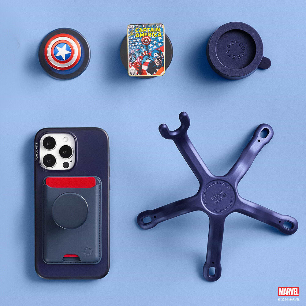 Enamel Captain America — MagSafe PopGrip - US 70525