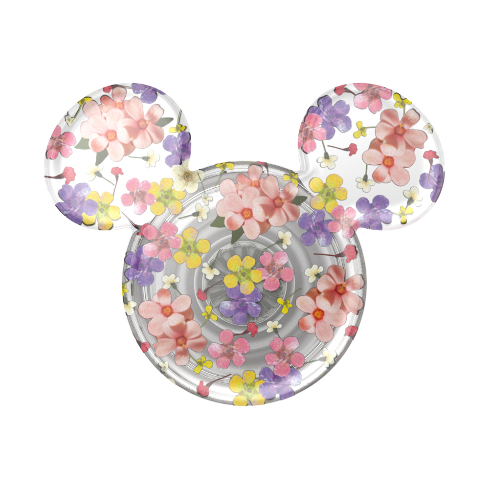 Translucent Mickey Mouse Cascading Flowers — Adhesive PopGrip - US 83777