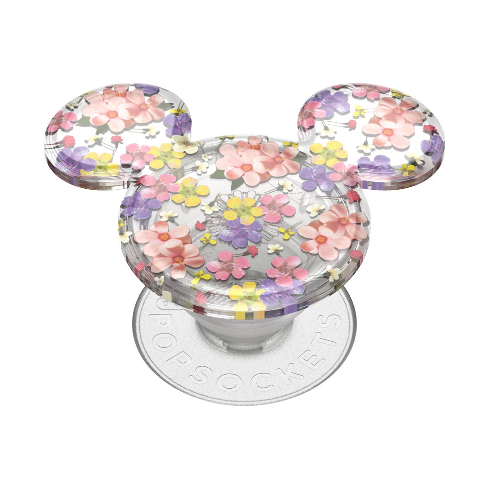 Translucent Mickey Mouse Cascading Flowers — Adhesive PopGrip - US 49556