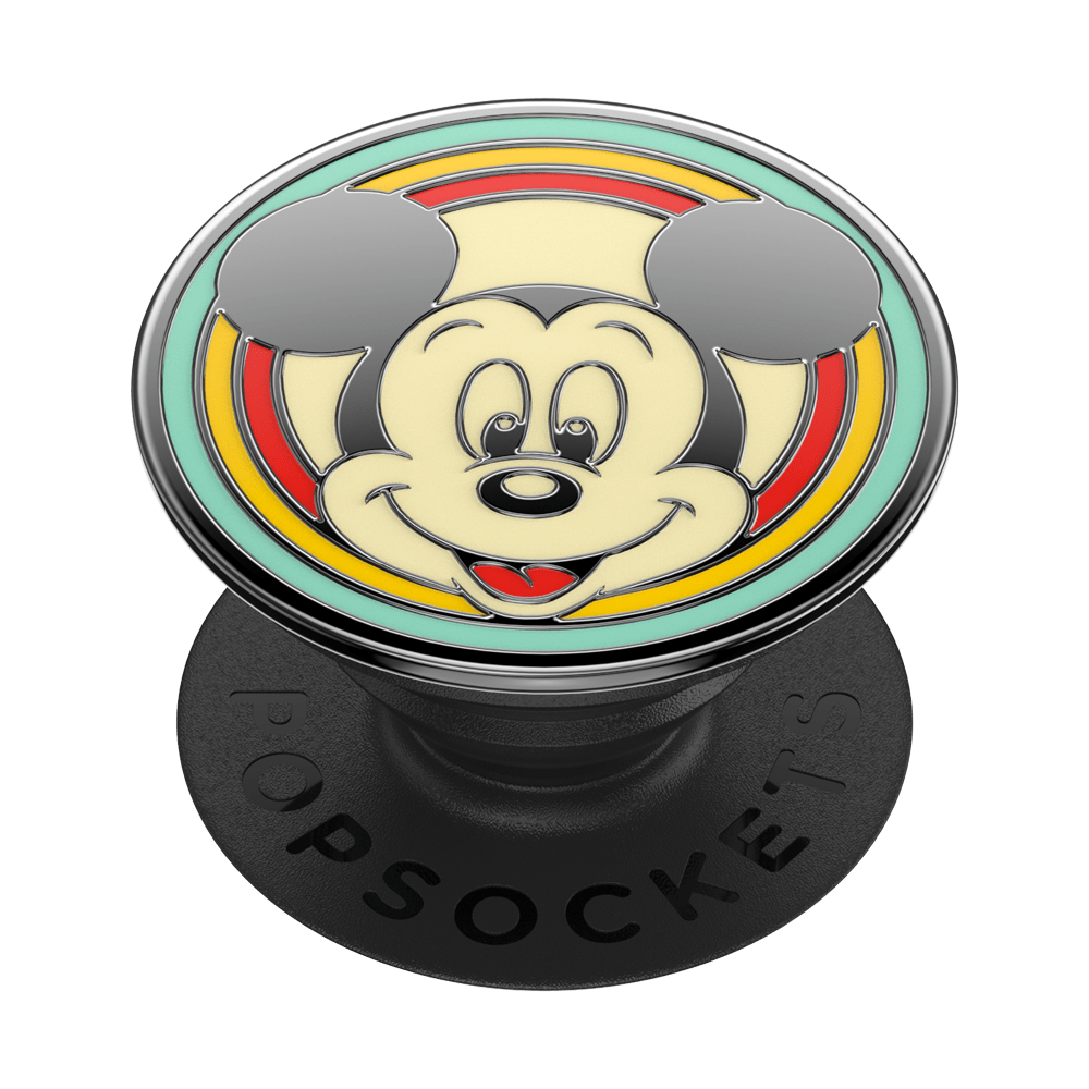 Enamel Vintage Mickey Mouse — Adhesive PopGrip - US 24239