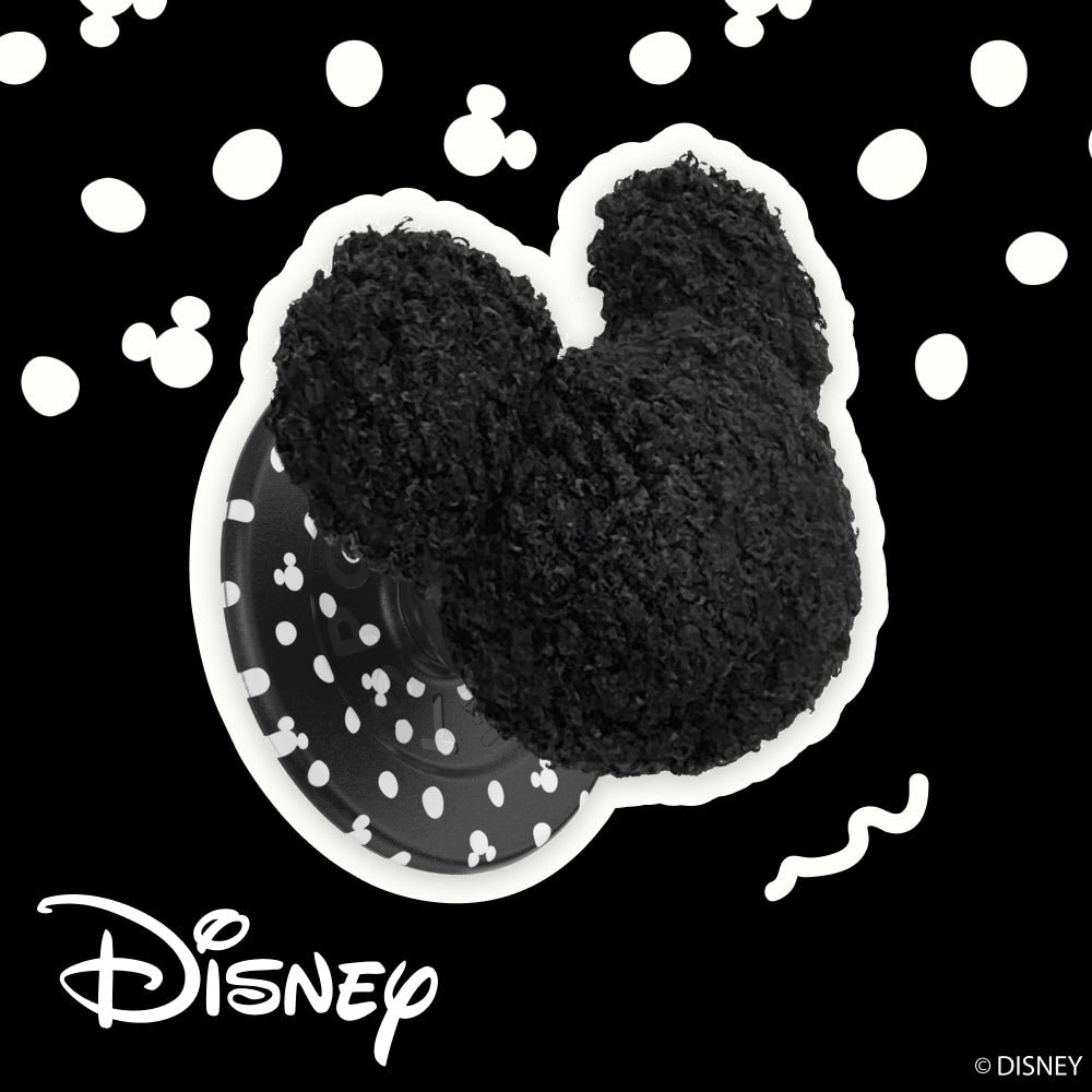 Plush Mickey Black — MagSafe PopGrip - US 78570