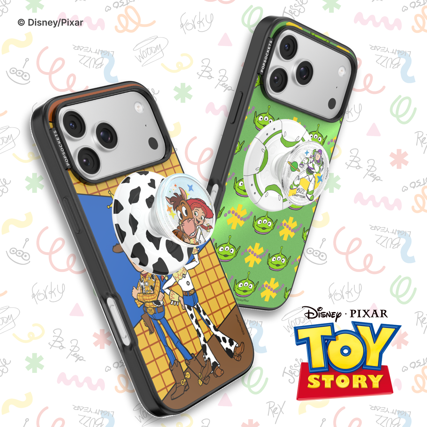 Toy Story Glitter Buzz —  MagSafe PopGrip - US 00611