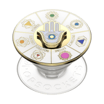 Enamel Spinner Chakras — Adhesive PopGrip - US 74712