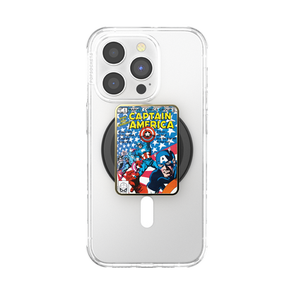 Enamel Captain America Comic Book — MagSafe PopGrip - US 38327