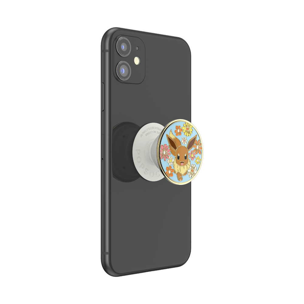 Floral Eevee Enamel — Adhesive PopGrip - US 33862
