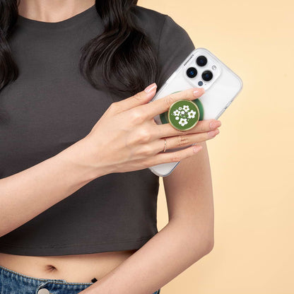 Enamel Floral Relief — MagSafe PopGrip - US 11754