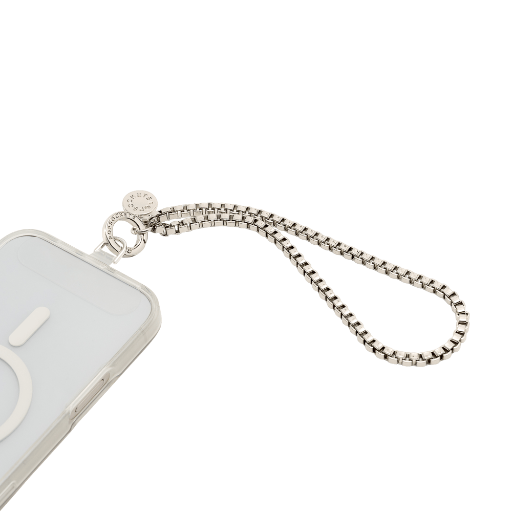 Silver Box Chain — Phone Wristlet - US 85035