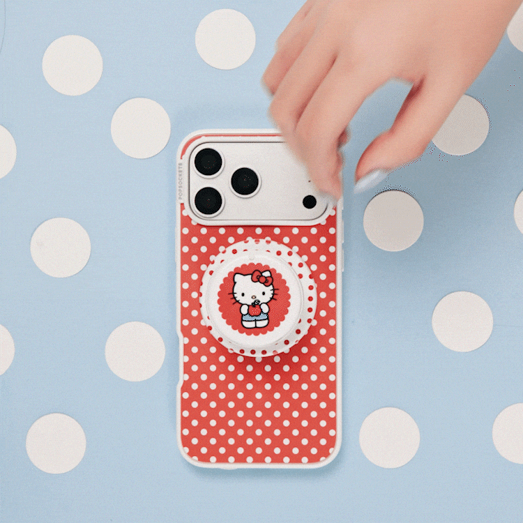 Cherry Red Polka Dot — iPhone 17e/16e MagSafe Case - US 21793