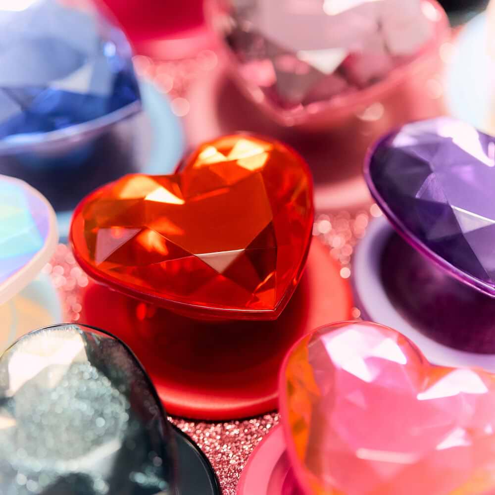 Crystal Heart Rosso —  MagSafe PopGrip - US 66273